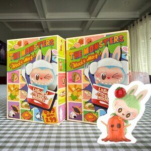 Authentic The Monsters (Labubu) Wacky Mart Blind Box - Grilled Sausage